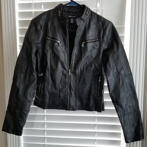 Wet seal "leather" jacket size M